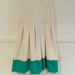 Emmelee Women's Dress // White and Green